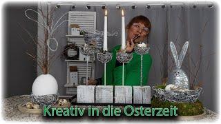 COOLE DEKO SELBER MACHEN | DIY MAL ANDERS DRAHTKÖRE nicht nur für Ostern