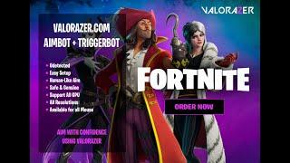 Fortnite Aimbot + TriggerBot LIVE  Valorazer