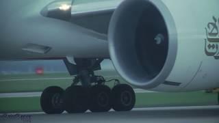 Sweet engine sound + ATC, 10min of Closeup Takeoffs at Manchester.