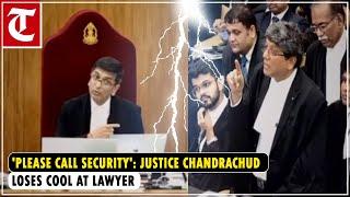 Sharp exchanges between CJI Chandchud and a lawyer in the Supreme Court during NEET hearing