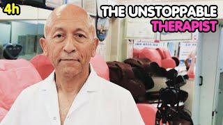 ASMR Pink Barber | 4 hours of the UNSTOPPABLE THERAPIST  SLEEP AID VIDEO