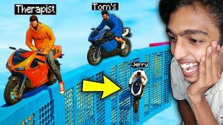 GTA 5 : I Use Cheat in BIKE WALL RIDE !! MALAYALAM