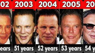 MICKEY ROURKE FACE EVOLUTION FROM 1983 TO 2023 | BIG UPDATE