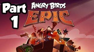 Angry Birds Epic Walkthrough PART 1 Let's Play Gameplay Playthrough (1080p HD iOS, Android)