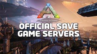 Official Save Servers for Pre-Order ARK Survival Evolved