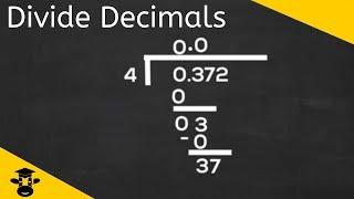 Divide decimals by whole numbers