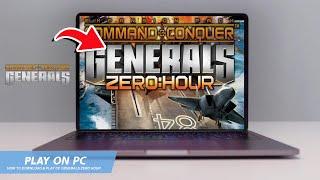 C&C GENRALS ZERO HOUR: HOW TO DOWNLOAD & PLAY C&C GENRALS ZERO HOUR ON PC / LAPTOP(2024)