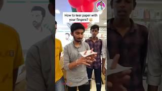 How to tear paper with your friends try challenge  #song #trending #shorts