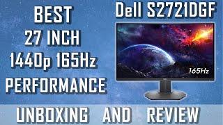 Dell S2721DGF Monitor Review & Unboxing - Best 27 inch QHD 165 hz Monitor India