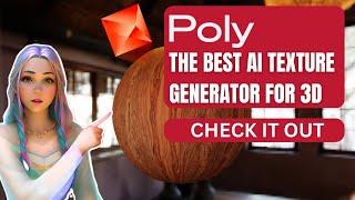 The best AI Generator to generate HIGH QUALITY Textures for Blender