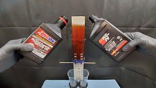 Amsoil signature series vs K&N ultra premium full synthetic engine oil