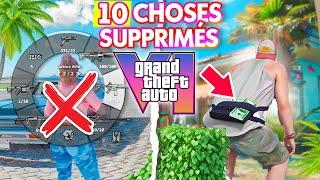 10 Choses SUPPRIMÉES de GTA 6  Nouveaux Détails Découverts dans le TRAILER 1 & Plus