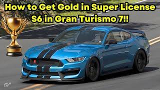 Gold in Gran Turismo 7’s Super License S6 (Time Attack Tips & Tricks)