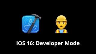 Developer Mode in the latest iOS 16