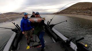 How to Catch Huge Rainbow Trout at Deer Creek Reservoir, UT - Fall 2020