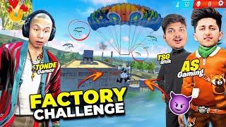 Factory Roof Challenge with As Gaming & Tsg Ritik Free Fire Max