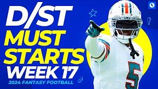 Defense (D/ST) Start Em / Sit Em - Fantasy Football Week 17