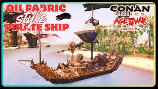 How to Build a Pirate Ship Oil Fabric