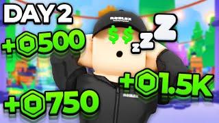 I Went AFK On A FREE ROBUX Game For 50 HOURS STRAIGHT... (Here's What Happened)