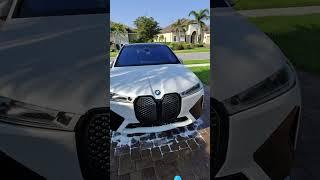  BMW iX Gets a Deep Clean After Towing a Jet Ski – Essential Saltwater Wash! 