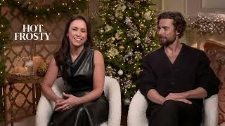 "Hot Frosty" Cast Interview: Lacey Chabert & Dustin Milligan