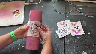 How To Make A Cute Tack-It Method Halloween Tumbler | The DIY Guide | Ep 260