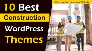 Best Construction WordPress Themes 2022 | Top 10 WordPress Theme for Construction Company