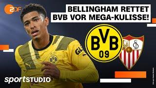 Borussia Dortmund – FC Sevilla Highlights | UEFA Champions League 2022/23 | sportstudio