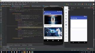 The movi app || JSON Parsing in Android using Retrofit2 || android retrofit get json example