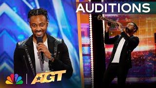 Saxophonist B. Thompson Performs "What's Love Got To Do With It" | Auditions | AGT 2024