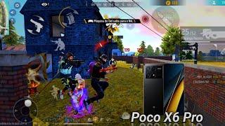 POCO X6 Pro Unboxing And SOLO vs SQUAD Full GameplaySETTINGS️HUD+SENSI+DPI [ FREE FIRE MOBILE ]