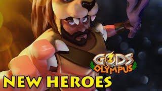 New Heroes Update 2020 | Gods Of Olympus