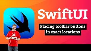 Placing toolbar buttons in exact locations – Navigation SwiftUI Tutorial 8/9