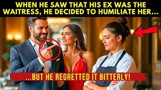 When he found out that his ex-wife was the waitress, he decided to humiliate her. However...