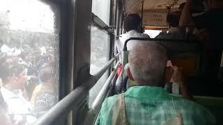 OVER CROWDED BUS @  MUMBAI,  MAHARASTRA