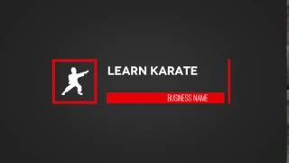 Simple Logo Title Karate Video Effect – Order # title5