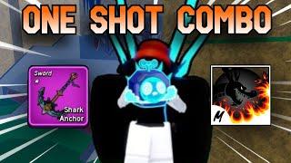 New! Shark Anchor + Portal + Dragon Talon  = Insane Oneshot Combo [DRAGON] Blox Fruits