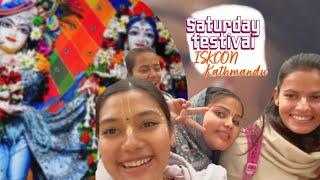 Saturday festival at ISKCON Kathmandu