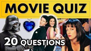 MOVIES TRIVIA QUIZ- Fun challenge for movie buffs - 20 questions - Test your knowledge of films