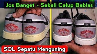 Cara Memutihkan Sol Sepatu Menguning-RAHASIA LAUNDRY