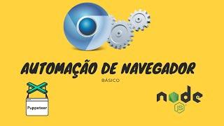 Automação de navegador web  usando puppeteer com nodejs