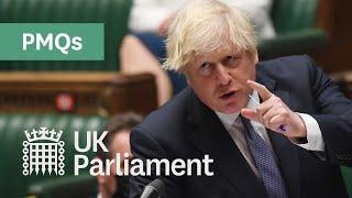 Prime Minister's Questions (PMQs) - 7 July 2021