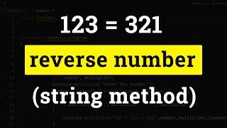 Python Program to Reverse a Number ( using String Method Tutorial )