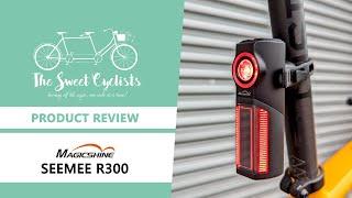 Magicshine Seemee R300 Bike Taillight Radar Review - feat. 300 Lumen + COB LEDs