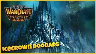 Icecrown Doodads - Side by Side Comparison | Warcraft 3 Reforged