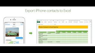 How to export iPhone contacts to Excel | ExcelTutorials