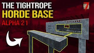 (7 days to die) This base makes it TOO EASY to survive horde night? Alpha 21- Ep21