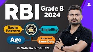 RBI Grade B 2024 | RBI Grade B Exam Pattern, Eligibility, Age & Exam Date By Vaibhav Srivastava