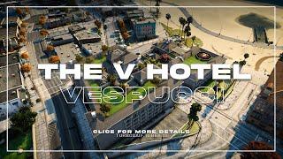 [MAP] The V Hotel Vespucci FiveM GTA 5 RP Exterior