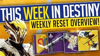 Destiny 2 | THIS WEEK IN DESTINY - 12th March! Allstar Event, Bonus Ranks, Double Rewards & More!